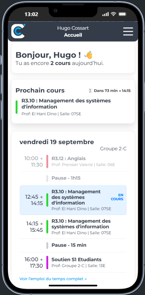 Capture d’écran 1 de l’application